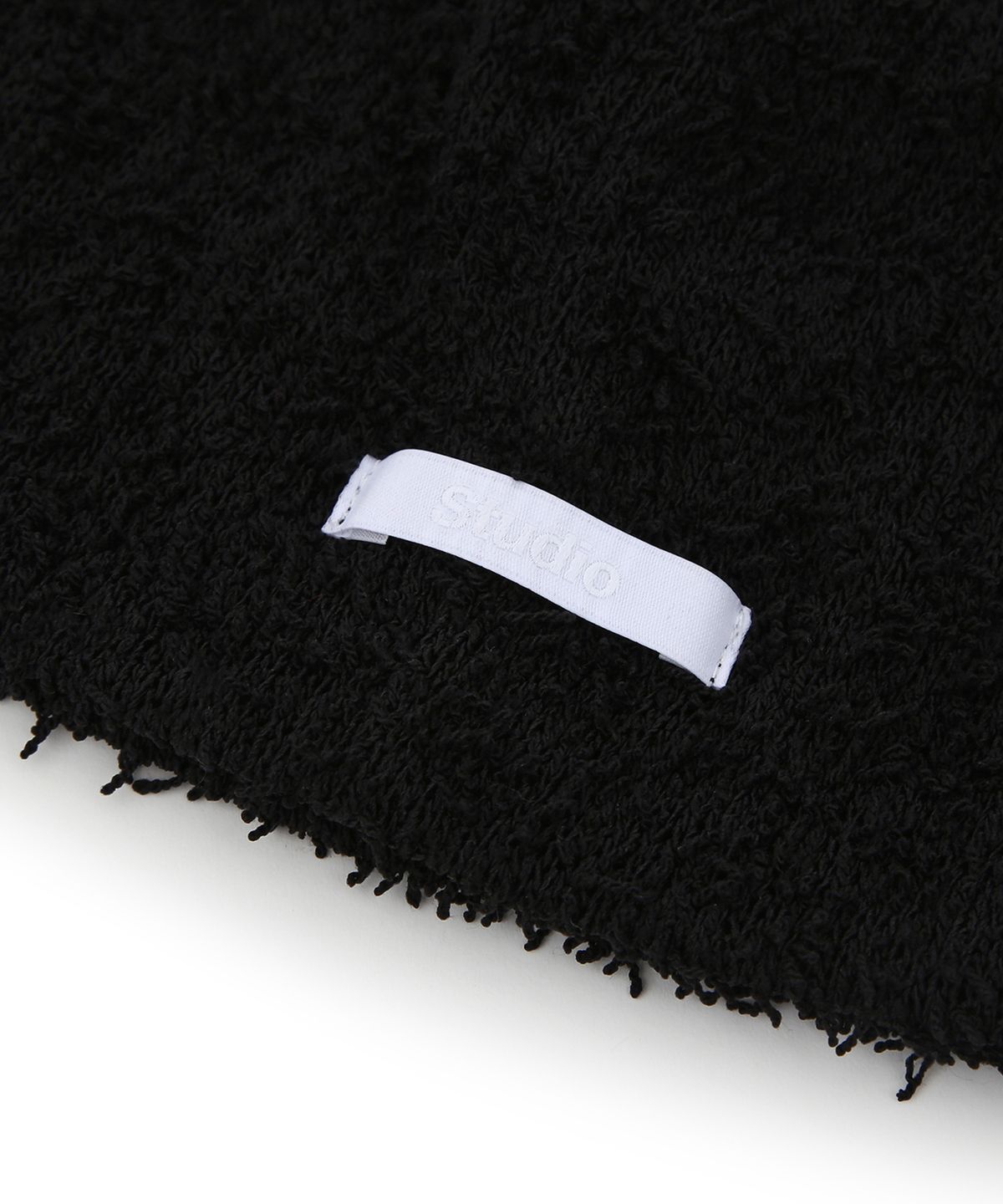 언더컨트롤 스튜디오(UNDERCONTROL STUDIO) 여름 부클 비니 FUZZY BEANIE / COOL BOUCLE / BLACK