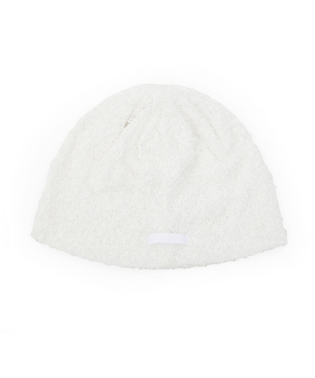 언더컨트롤 스튜디오(UNDERCONTROL STUDIO) 여름 부클 비니 FUZZY BEANIE / COOL BOUCLE / WHITE