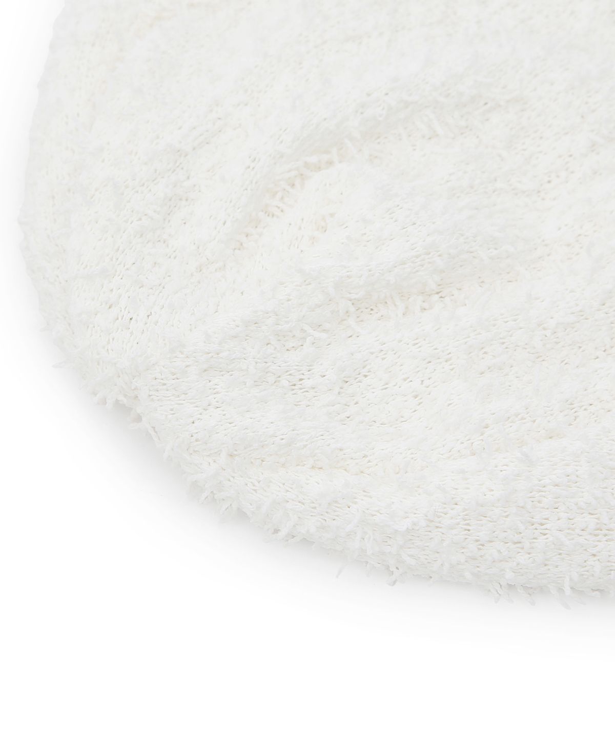 언더컨트롤 스튜디오(UNDERCONTROL STUDIO) 여름 부클 비니 FUZZY BEANIE / COOL BOUCLE / WHITE
