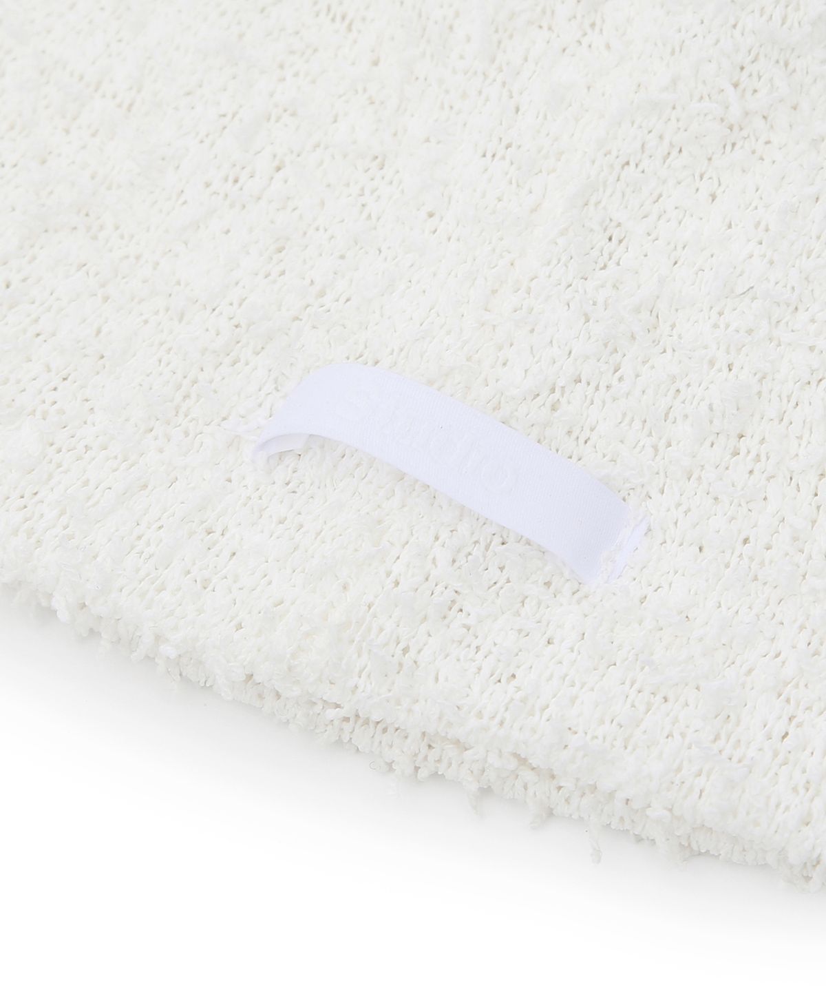 언더컨트롤 스튜디오(UNDERCONTROL STUDIO) 여름 부클 비니 FUZZY BEANIE / COOL BOUCLE / WHITE