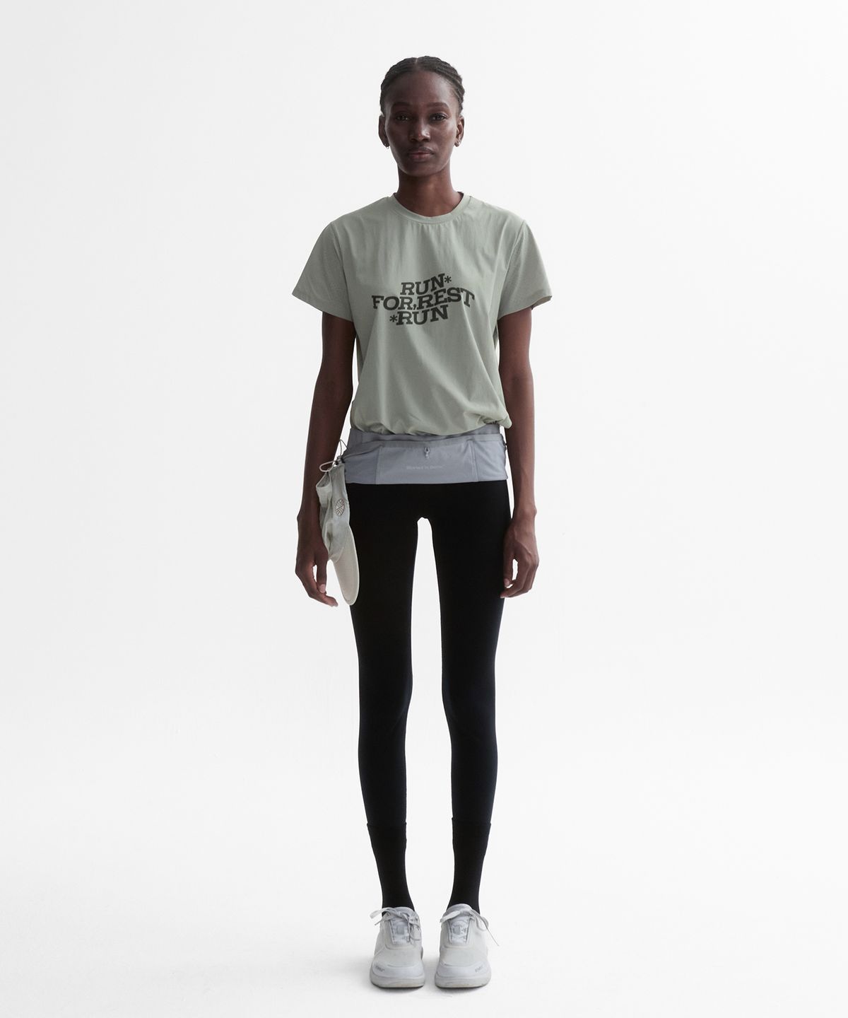 미나수(MENASOO) VENODE Run For Rest Run Active Tshirts_Beige (Basic Fit)