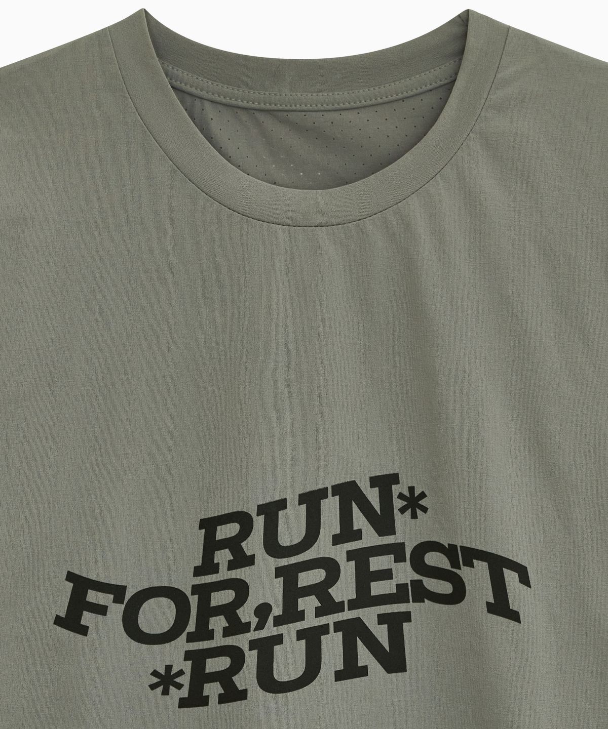 미나수(MENASOO) VENODE Run For Rest Run Active Tshirts_Beige (Basic Fit)
