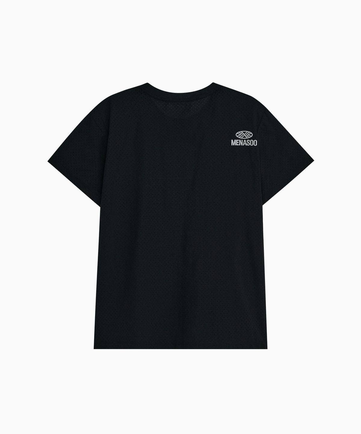 미나수(MENASOO) VENODE Run For Rest Run Active Tshirts_Black (Basic Fit)