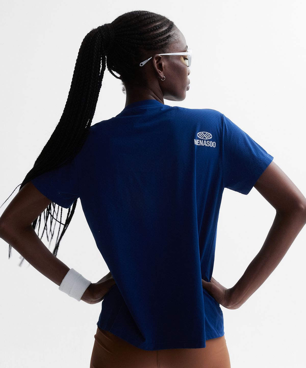 미나수(MENASOO) VENODE Run For Rest Run Active Tshirts_Blue (Basic Fit)