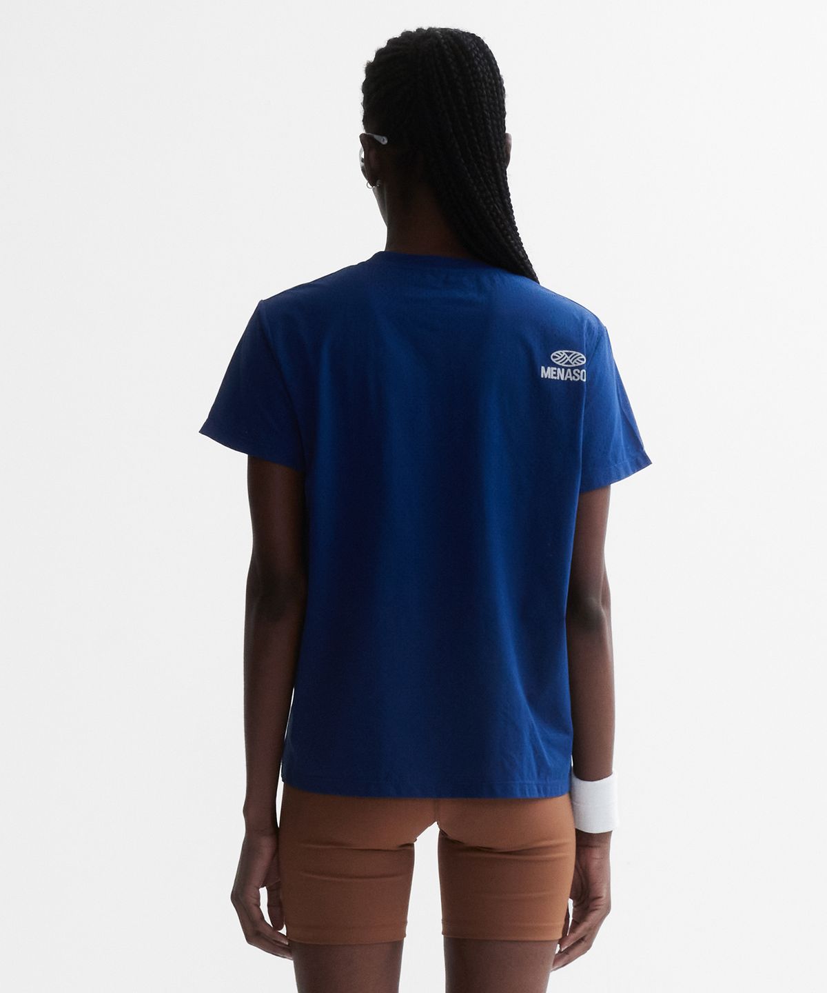 미나수(MENASOO) VENODE Run For Rest Run Active Tshirts_Blue (Basic Fit)