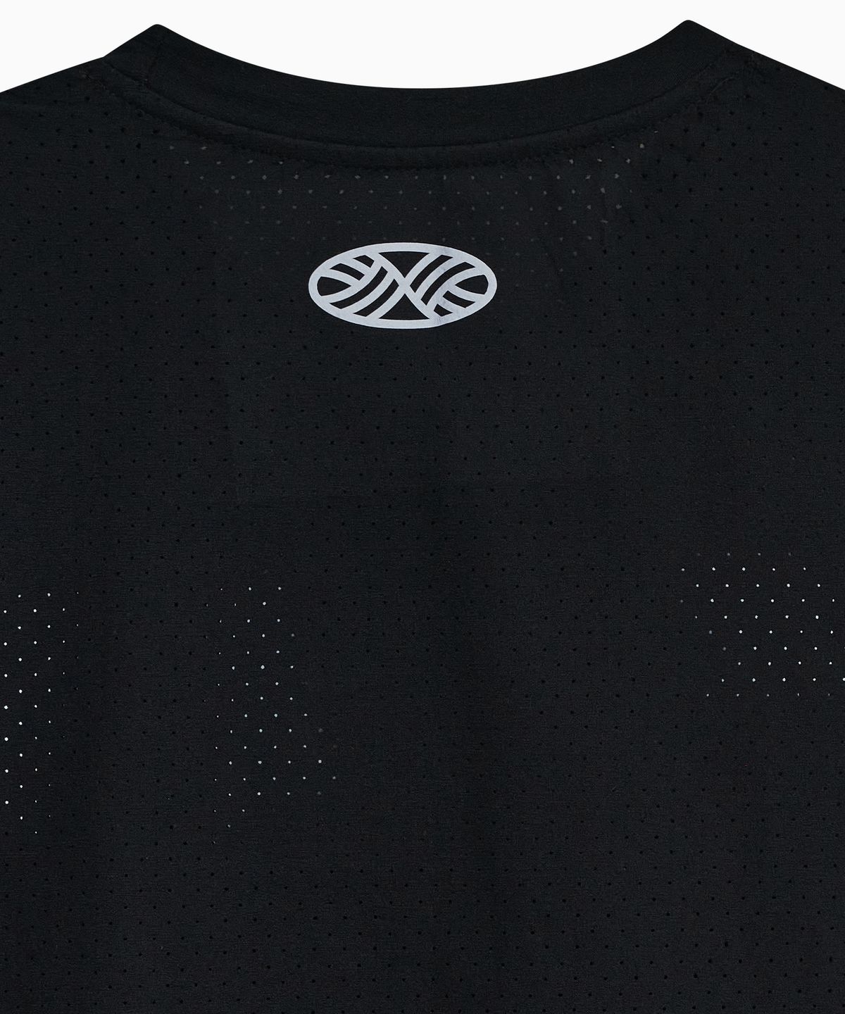 미나수(MENASOO) VENODE Three Track Logo Active Tshirts_Black (Basic Fit)