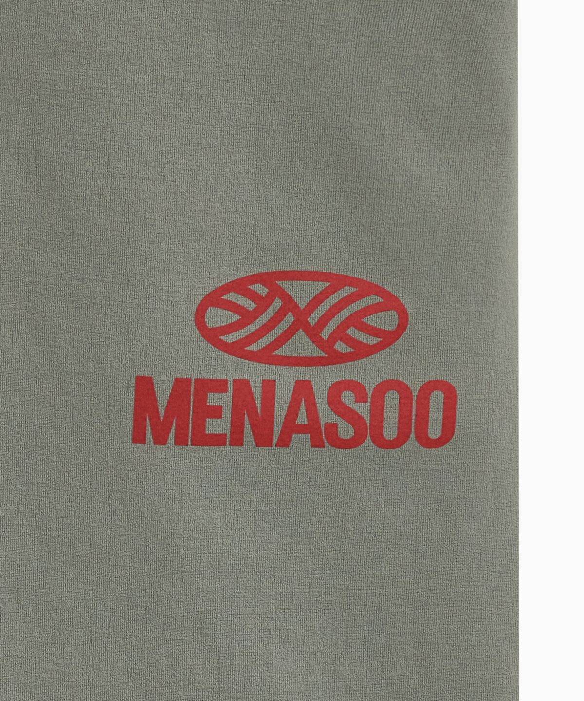 미나수(MENASOO) VENODE Runfree Crop Tshirts_Beige (Crop Fit)