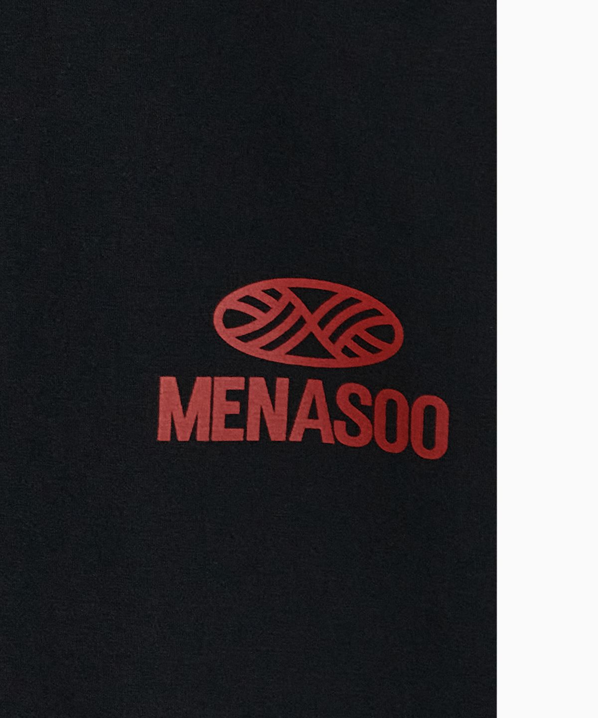 미나수(MENASOO) VENODE Runfree Crop Tshirts_Black (Crop Fit)