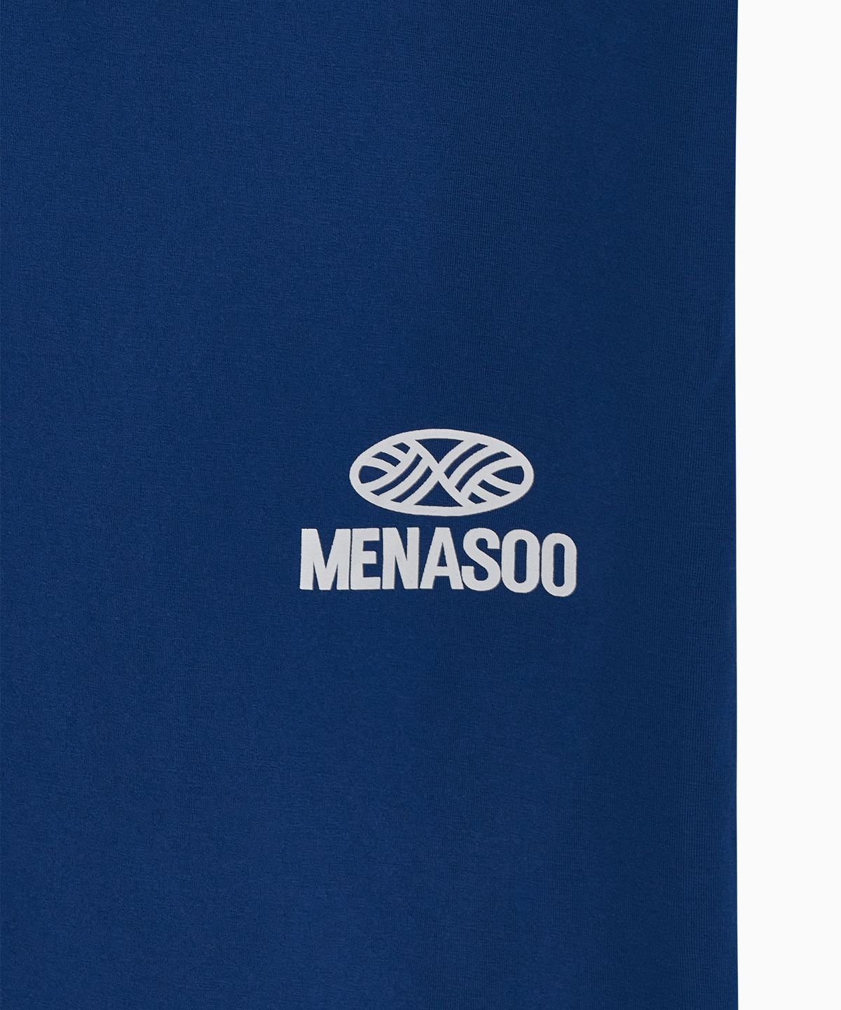 미나수(MENASOO) VENODE Runfree Tshirts_Blue (Over Fit)