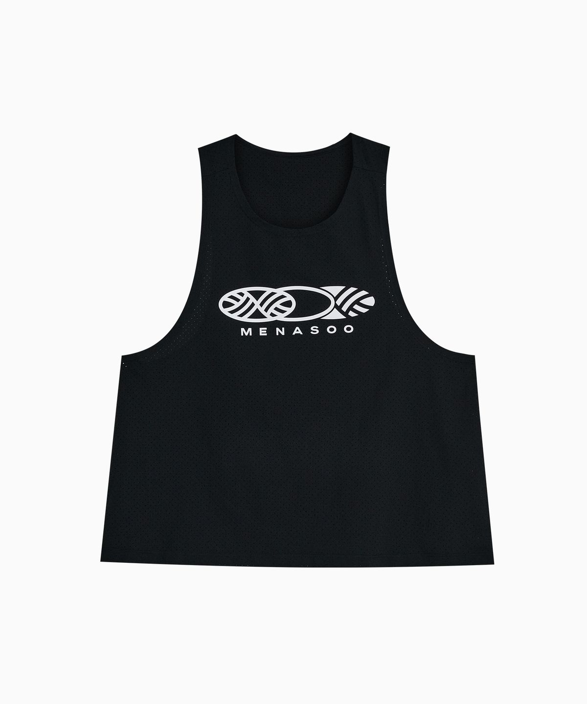 미나수(MENASOO) VENODE Three Track Logo Active Sleeve_Black