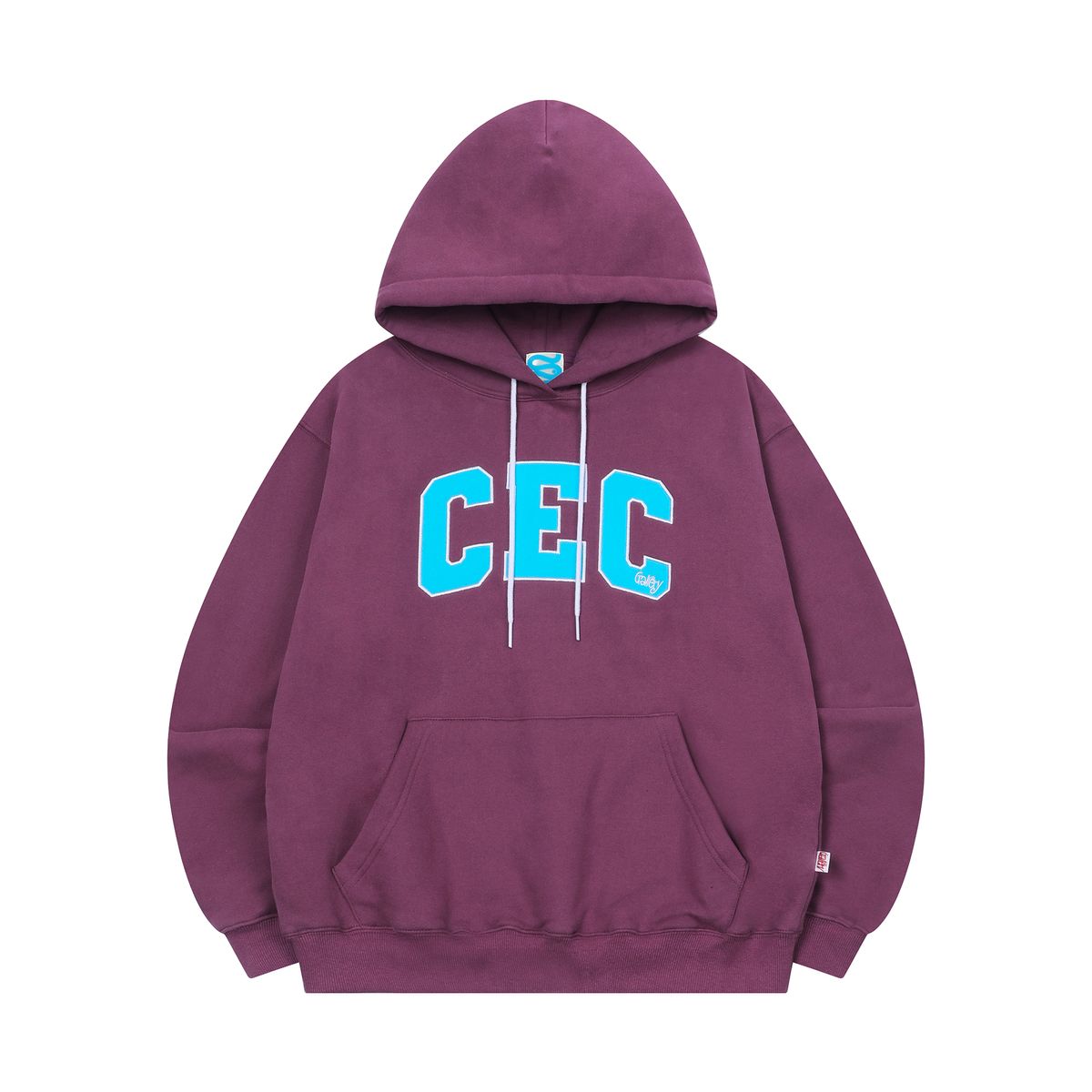 챈스챈스(CHANCECHANCE) CEC ARCH LOGO HOODIE (PURPLE/기모)
