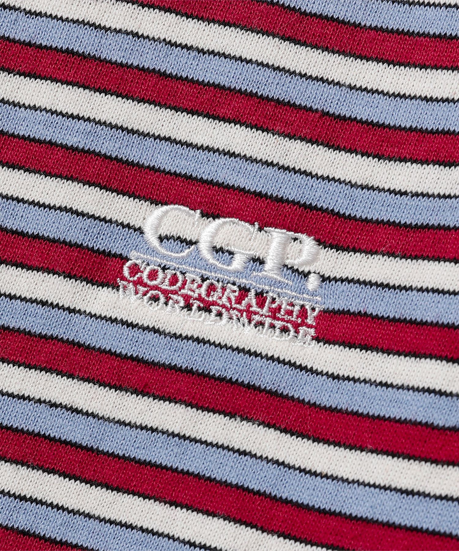 codegraphy☆ Striped Collar Short Sleeve T-Shirt MUSINSA | Codegraphy (Women) Striped Collar Short Sleeve T