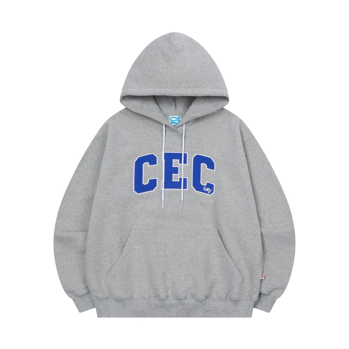 챈스챈스(CHANCECHANCE) CEC ARCH LOGO HOODIE (GRAY/기모)