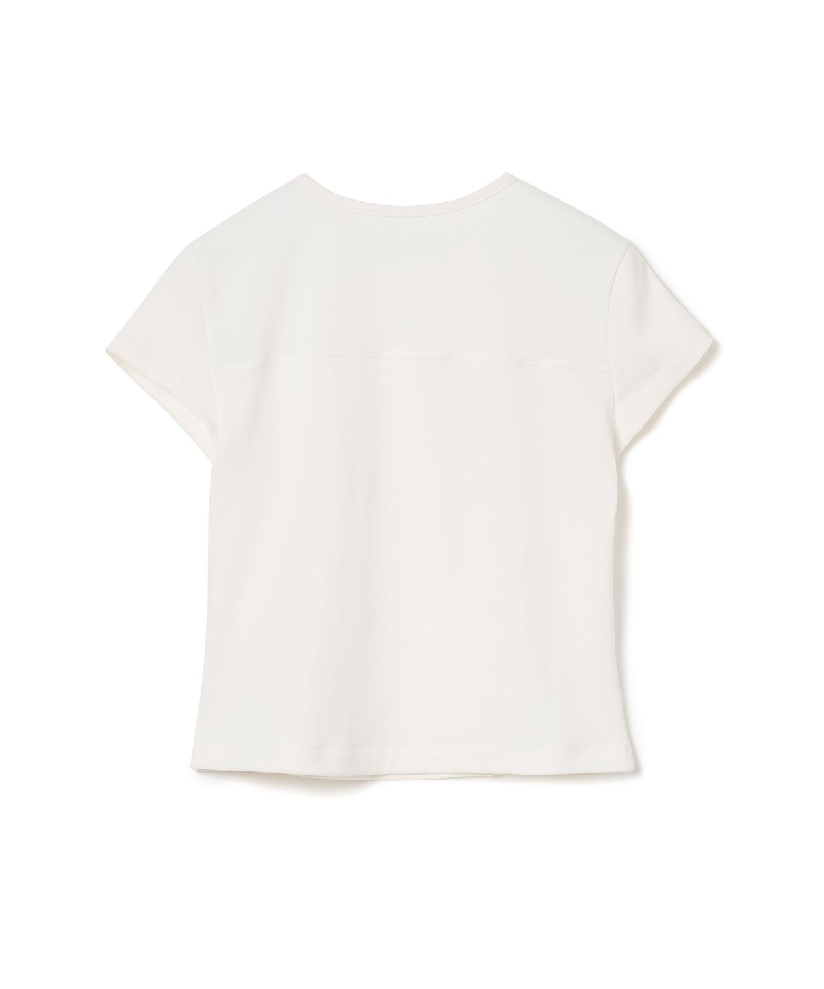 밀로 우먼(MILLO WOMEN) 웨이브 메쉬 티셔츠 [아이보리]