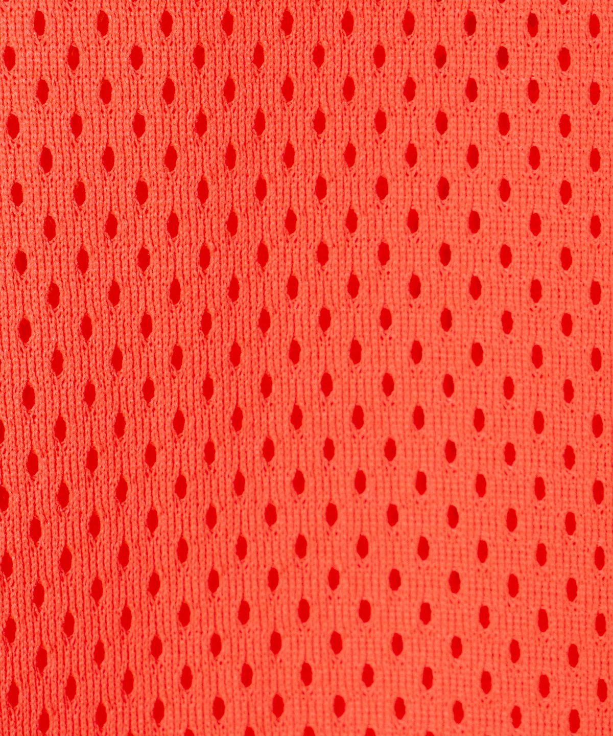 미나수(MENASOO) Sporty Mesh Round T Shirt_Neon Orange