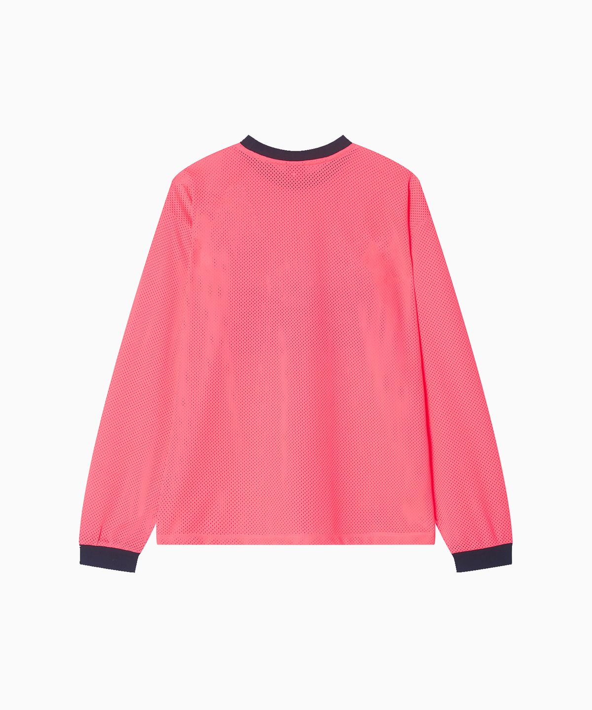 미나수(MENASOO) Sporty Mesh Round T Shirt_Neon Pink