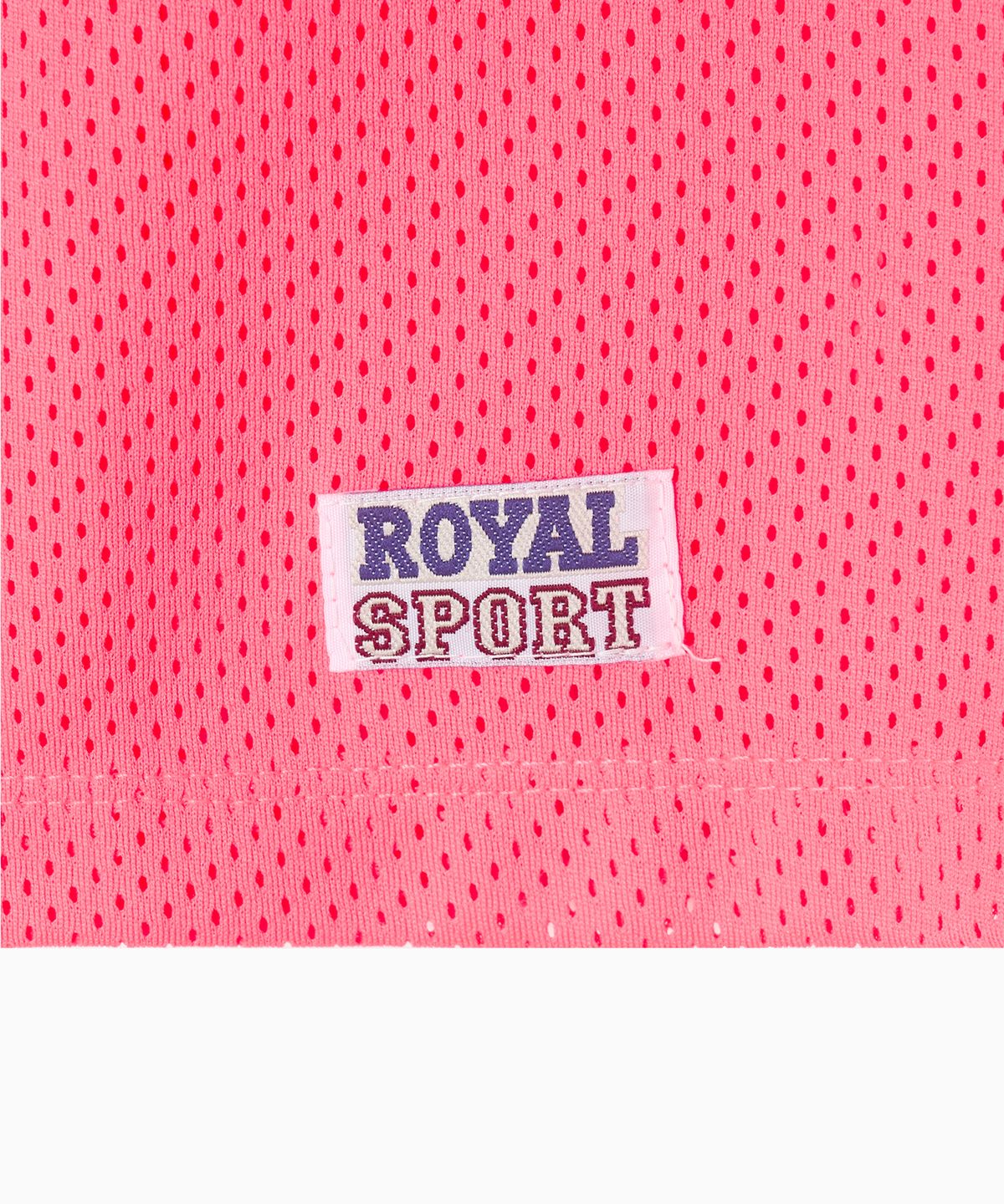 미나수(MENASOO) Sporty Mesh Round T Shirt_Neon Pink