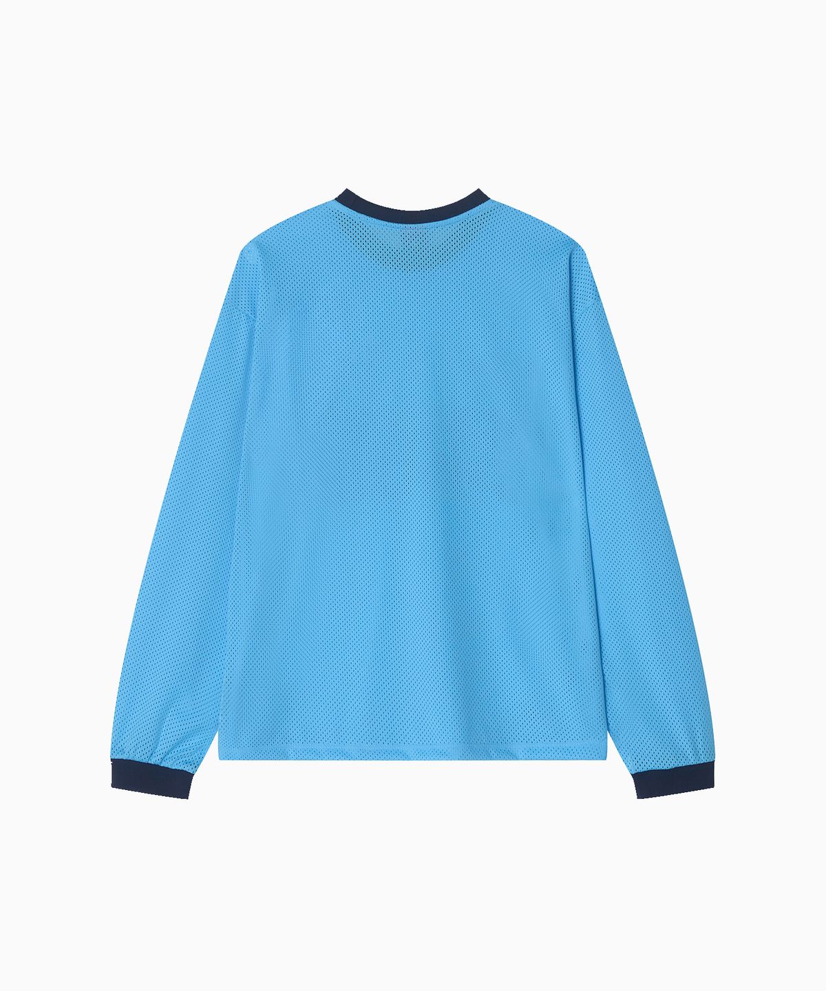 미나수(MENASOO) Sporty Mesh Round T Shirt_Skyblue