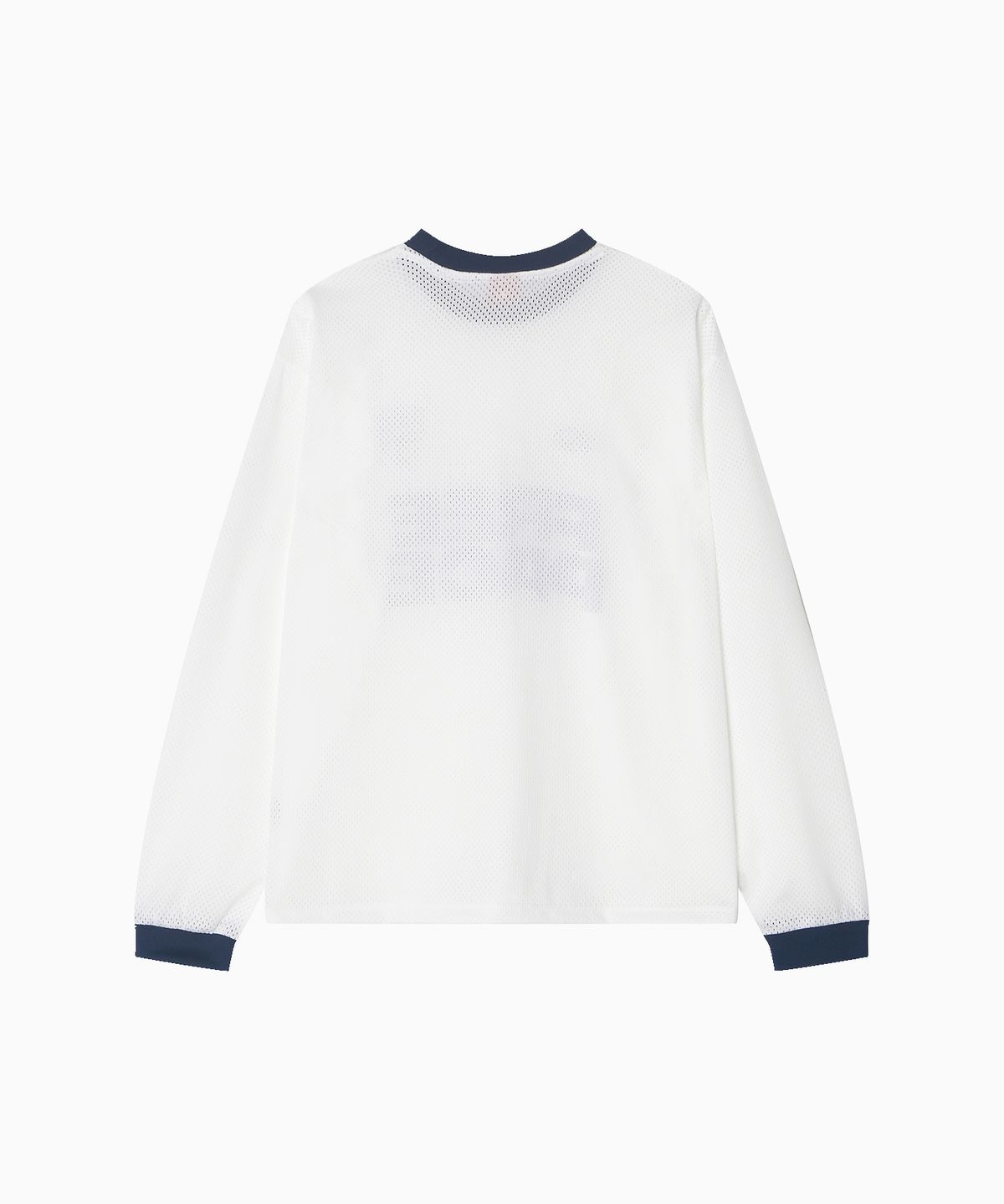 미나수(MENASOO) Sporty Mesh Round T Shirt_White