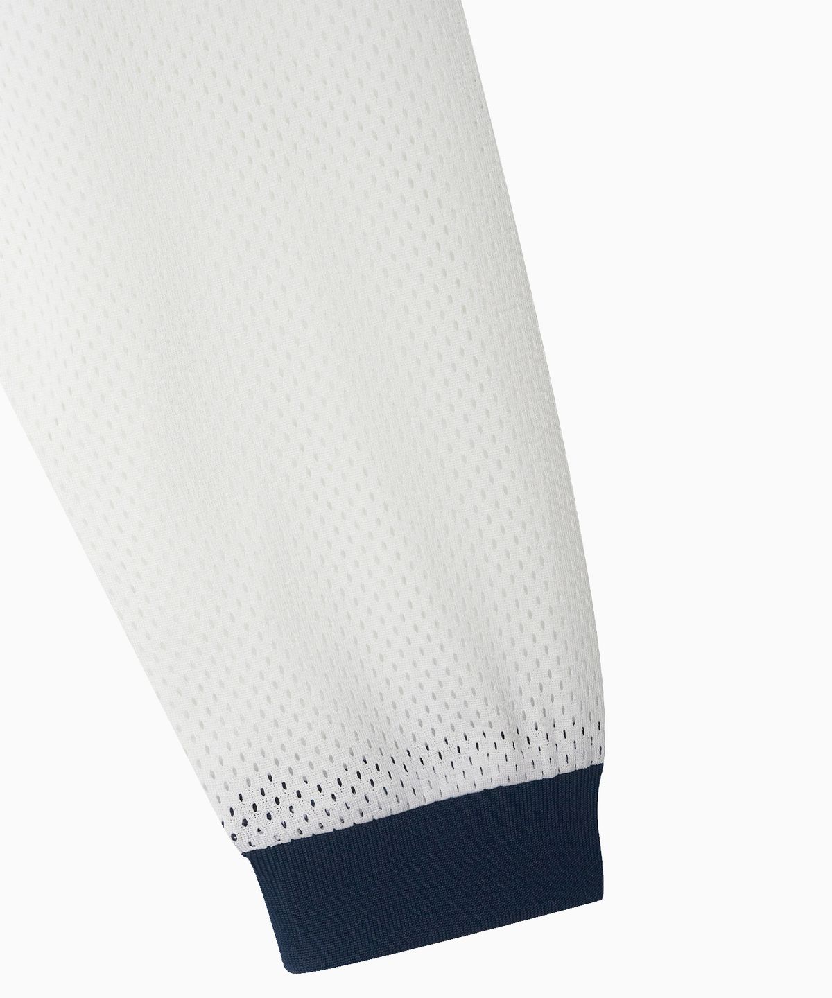 미나수(MENASOO) Sporty Mesh Round T Shirt_White