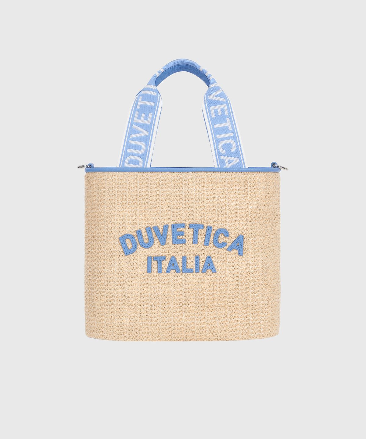 듀베티카(DUVETICA) 주미 라피아(스카이 블루)(여성 토드백)