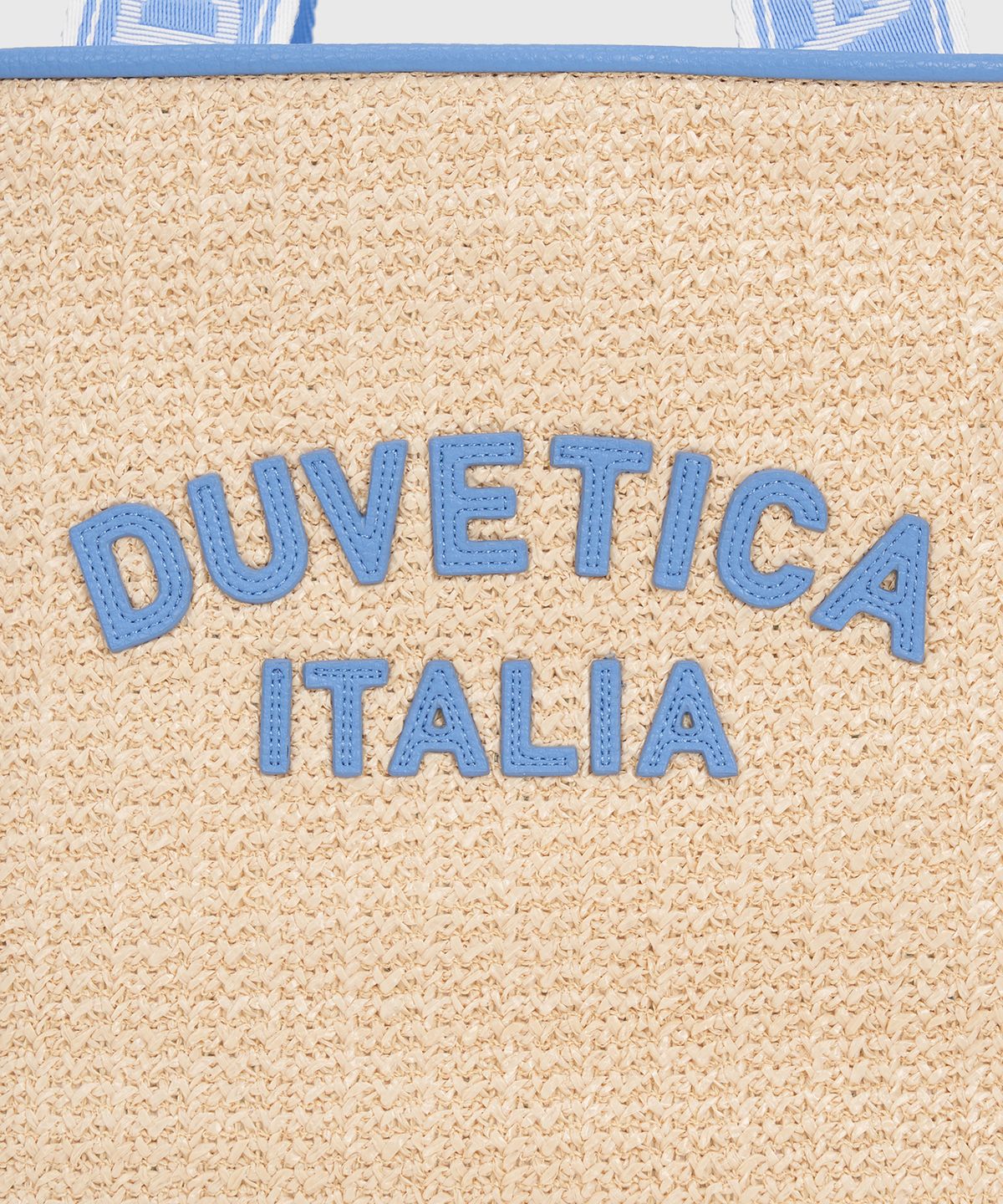 듀베티카(DUVETICA) 주미 라피아(스카이 블루)(여성 토드백)