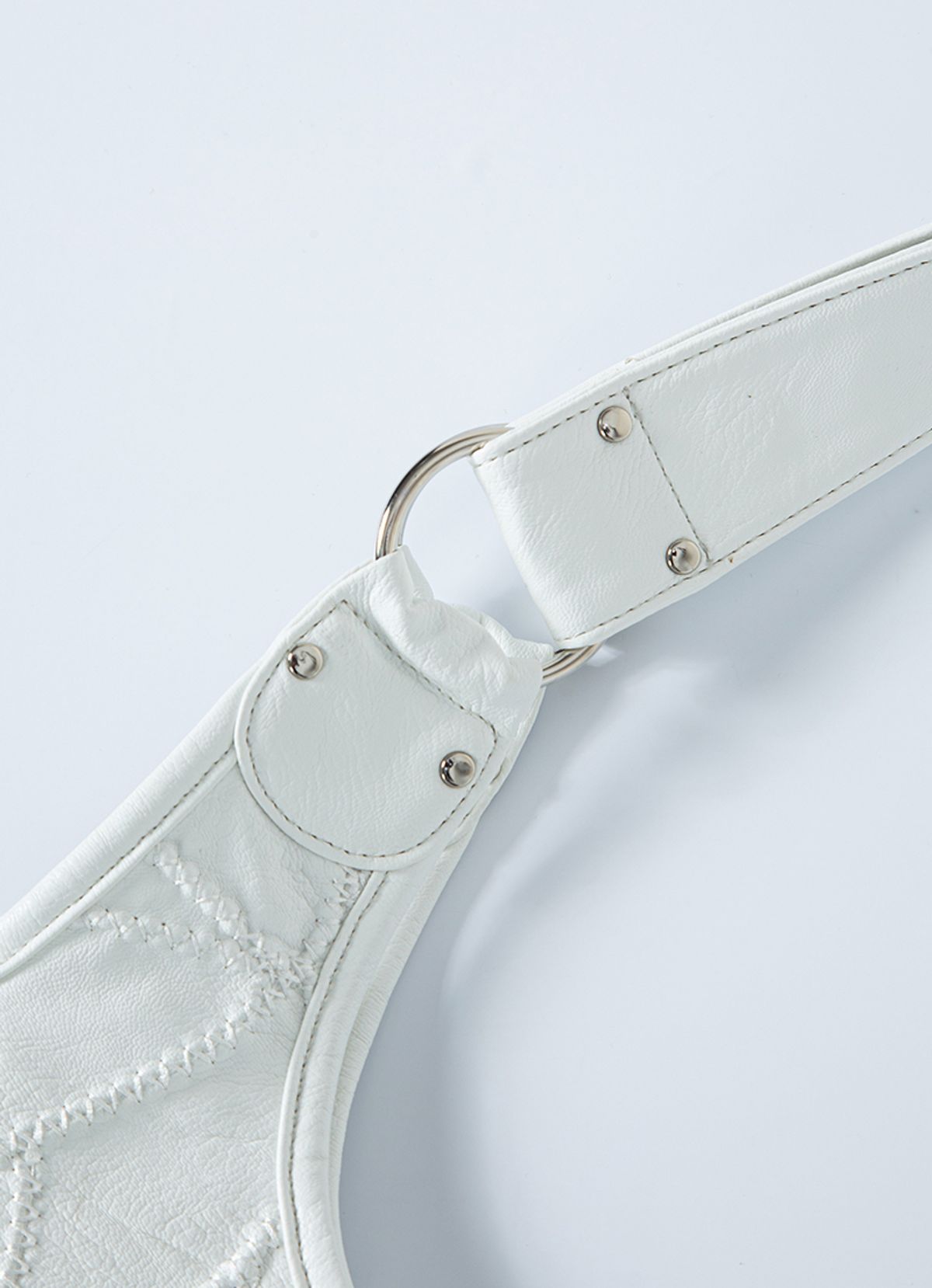 애즈온(ASON) BECKY SHOULDER BAG / WHITE