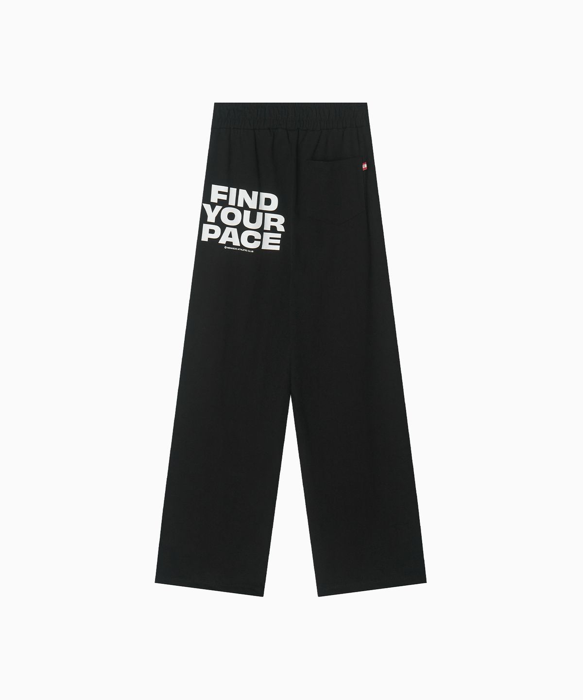 미나수(MENASOO) Line Point Pin Tuck Cotton Pants_Black