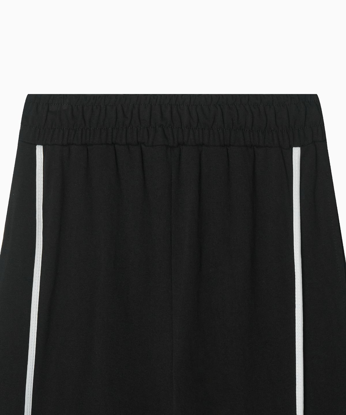 미나수(MENASOO) Line Point Pin Tuck Cotton Pants_Black