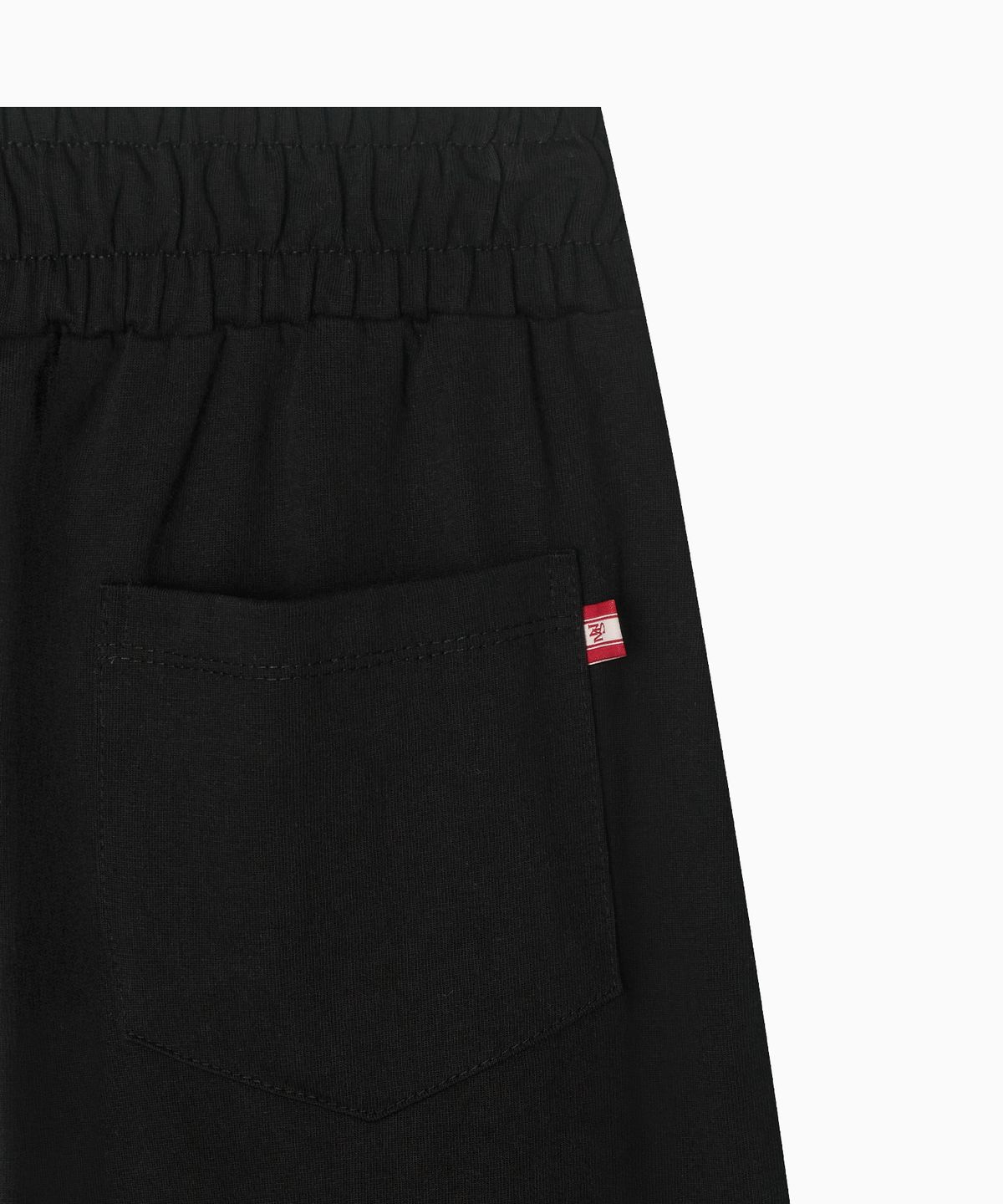 미나수(MENASOO) Line Point Pin Tuck Cotton Pants_Black