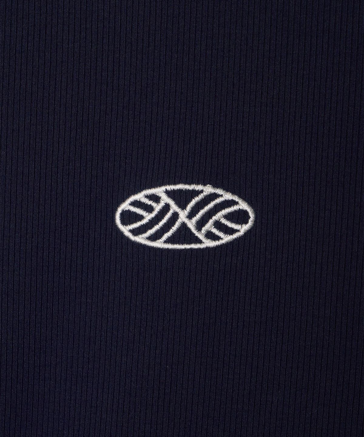 미나수(MENASOO) MNS Span Crop T Shirt_Navy