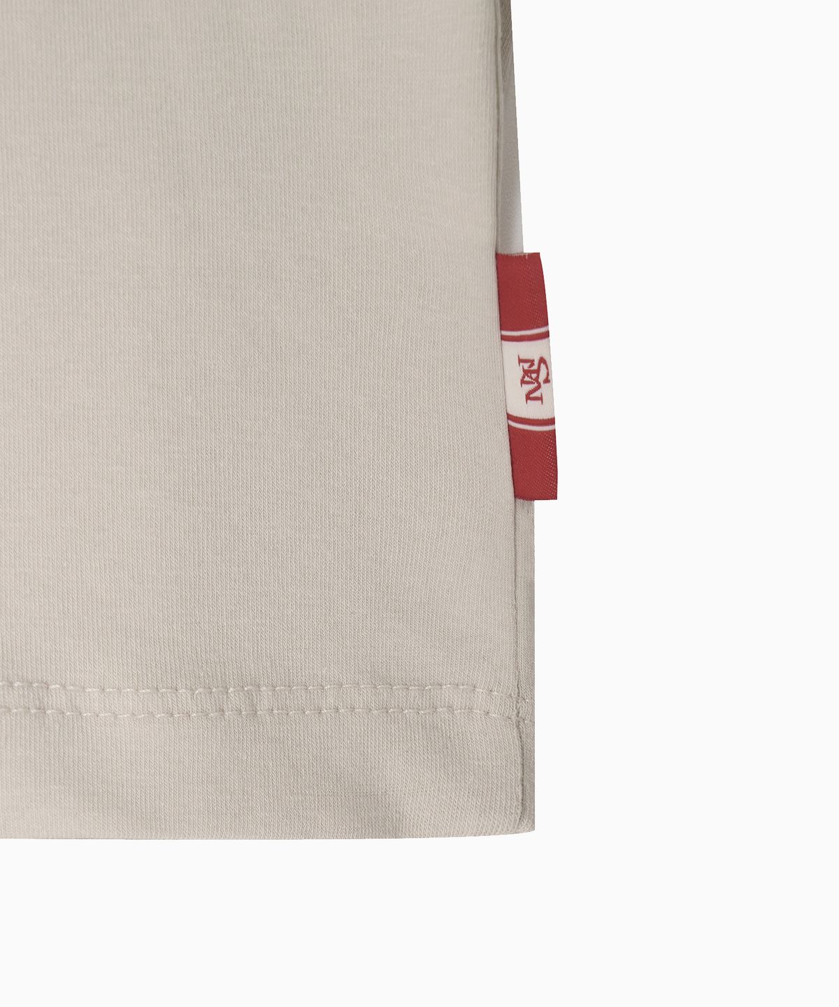 미나수(MENASOO) MNS Raglan Stripe T Shirt_Beige