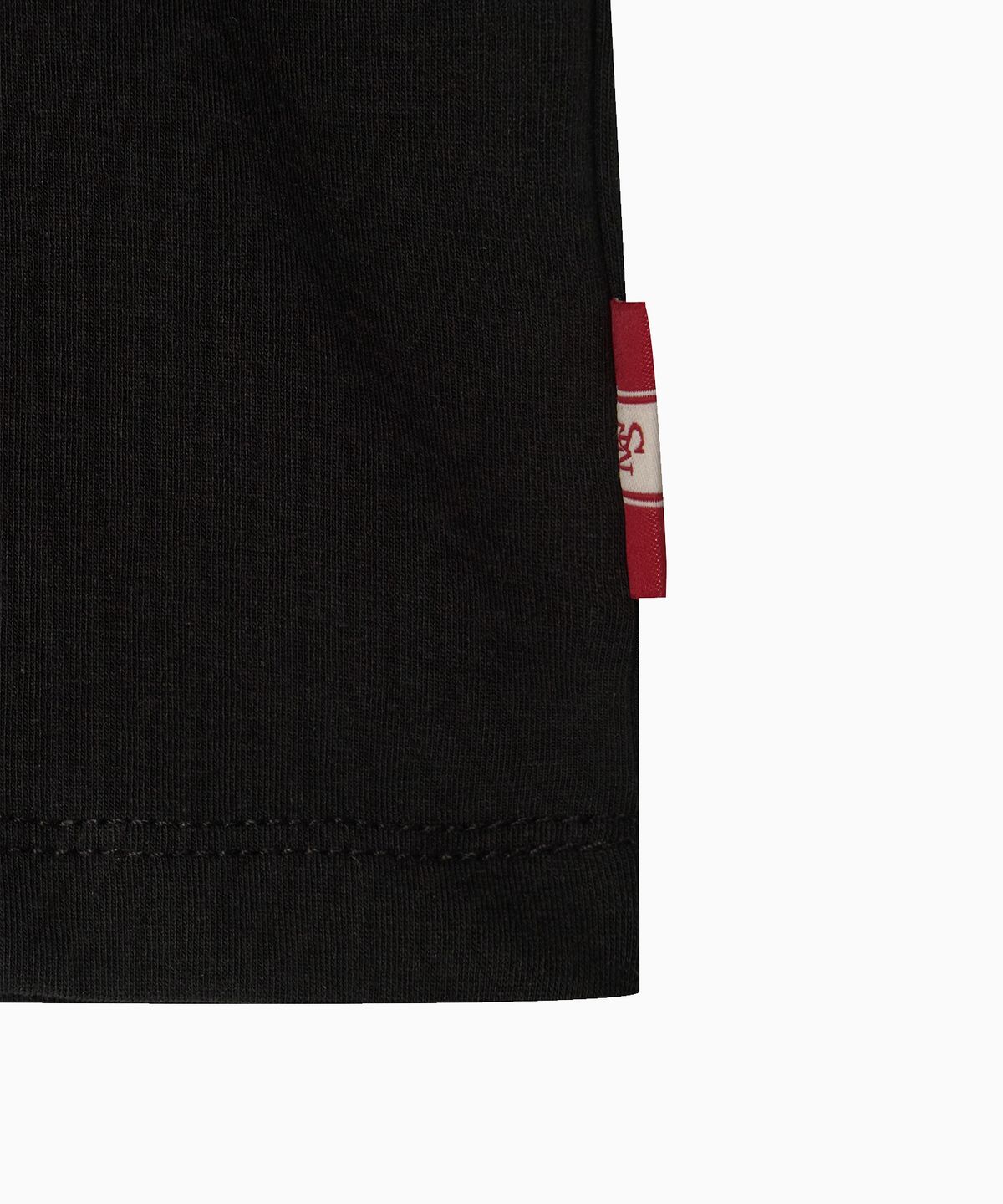 미나수(MENASOO) MNS Raglan Stripe T Shirt_Black
