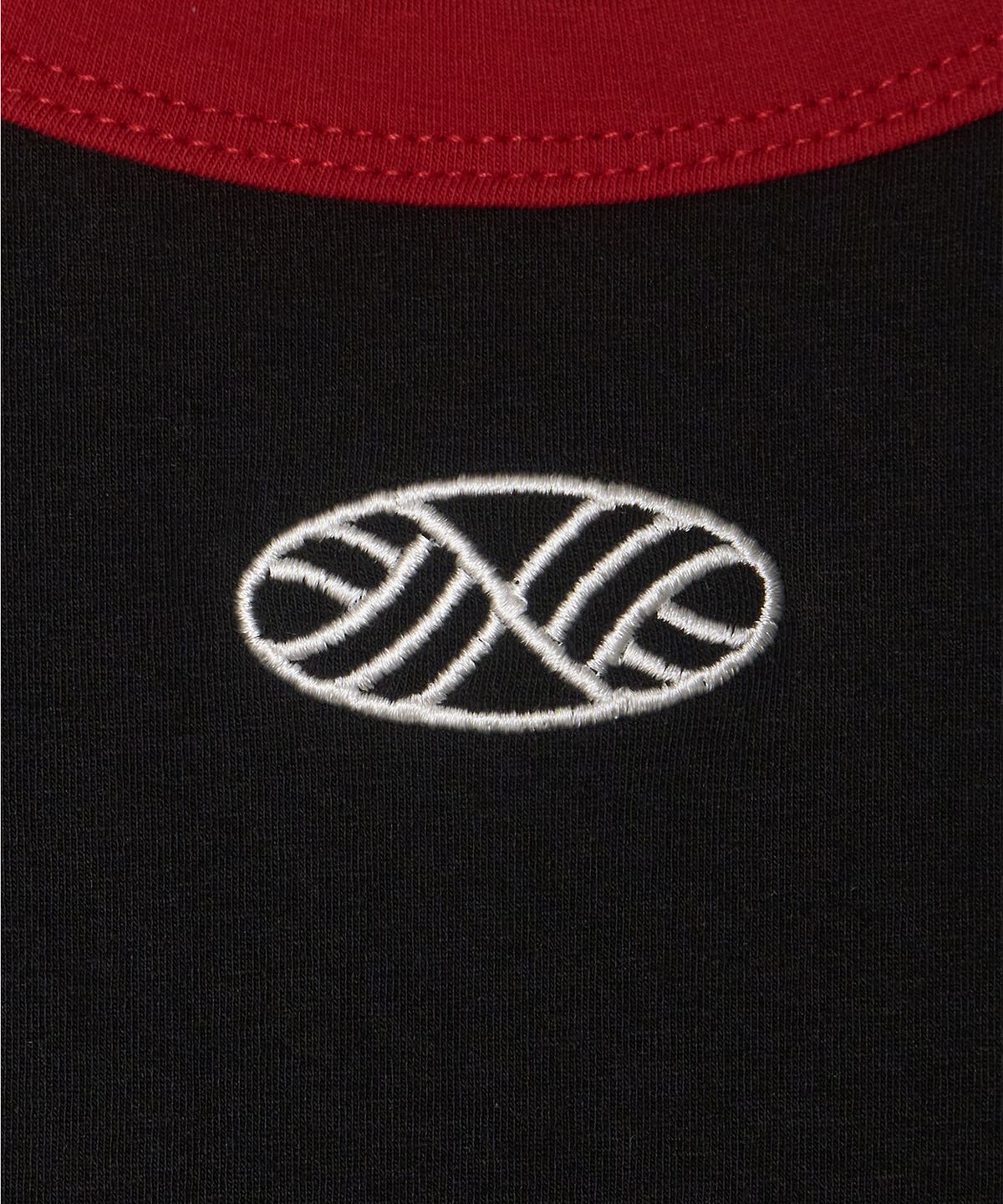 미나수(MENASOO) MNS Raglan Stripe T Shirt_Black