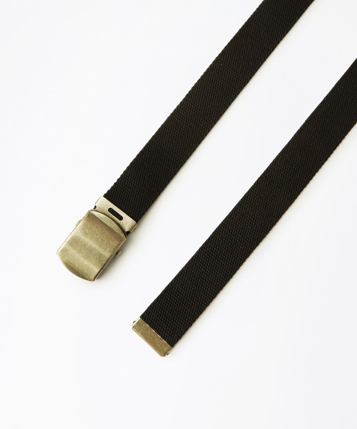 아웃스탠딩(OUTSTANDING) OSTD BRASS OFFICER BELT_BLACK