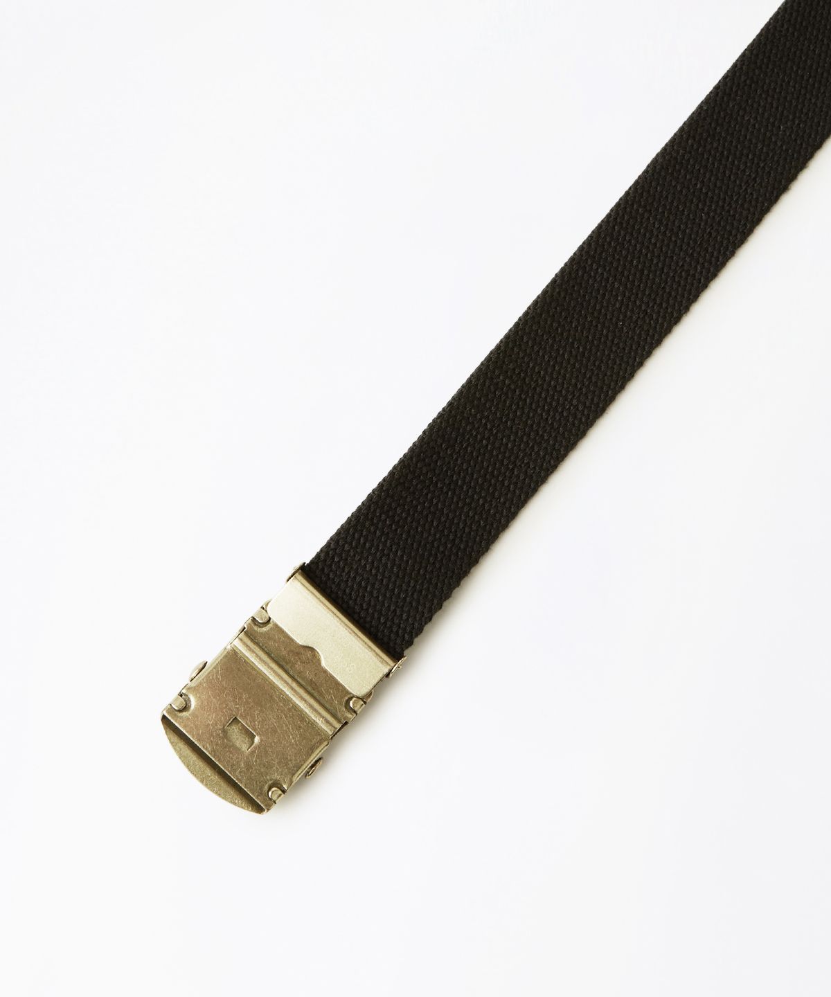 아웃스탠딩(OUTSTANDING) OSTD BRASS OFFICER BELT_BLACK