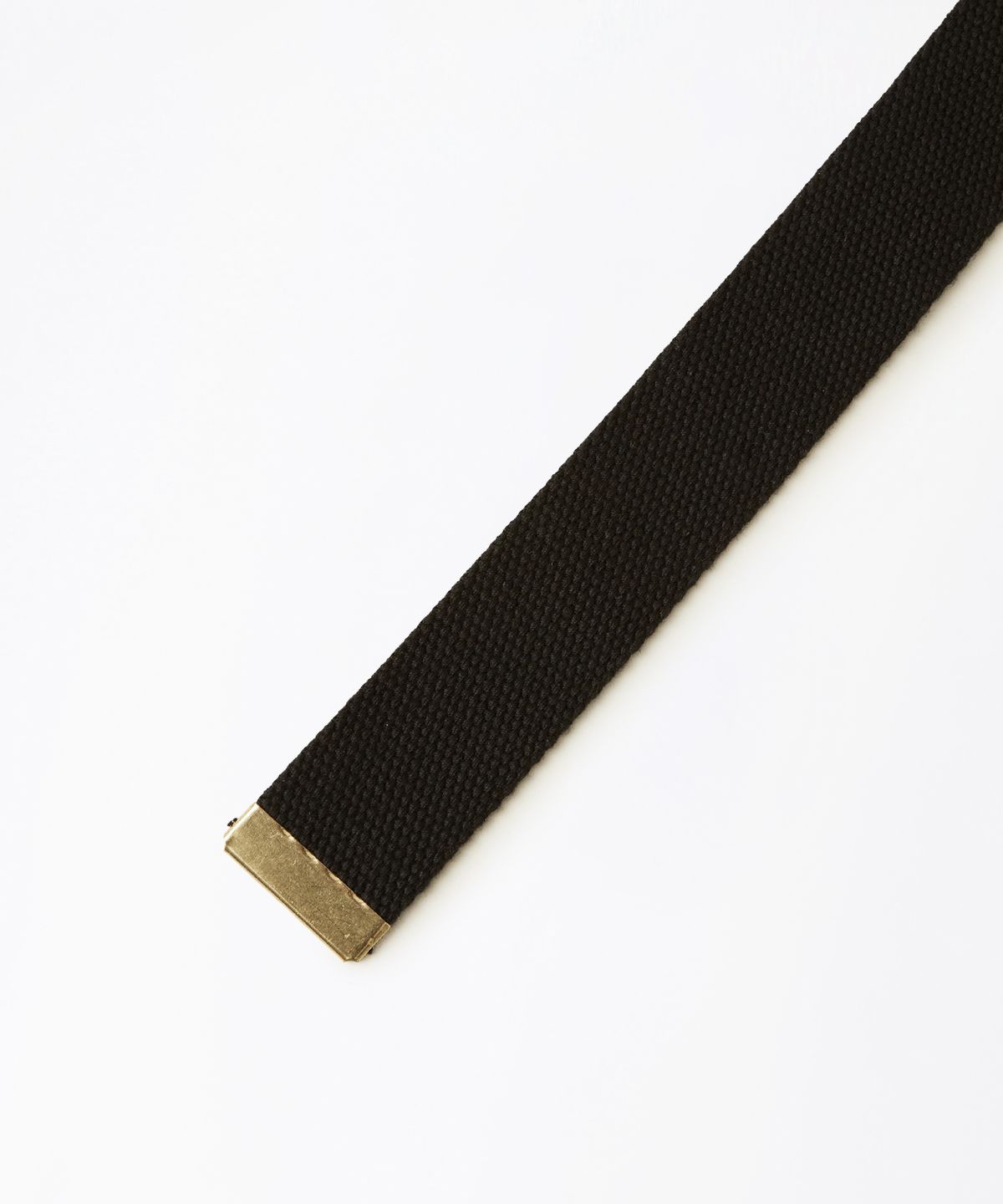 아웃스탠딩(OUTSTANDING) OSTD BRASS OFFICER BELT_BLACK