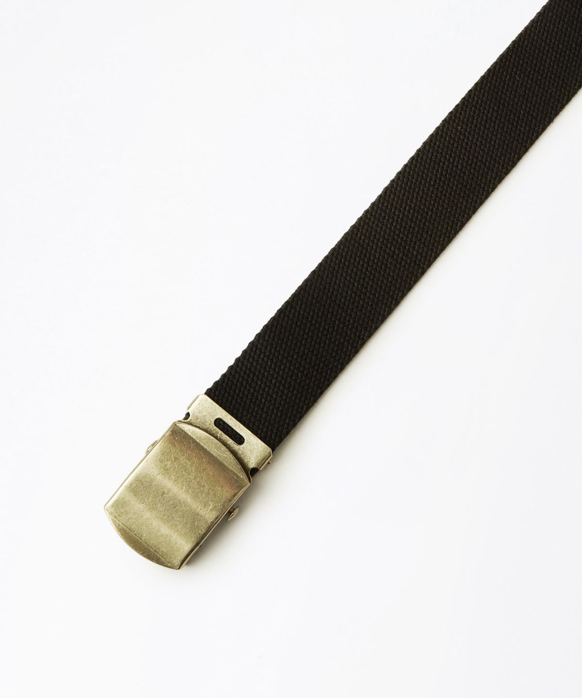 아웃스탠딩(OUTSTANDING) OSTD BRASS OFFICER BELT_BLACK