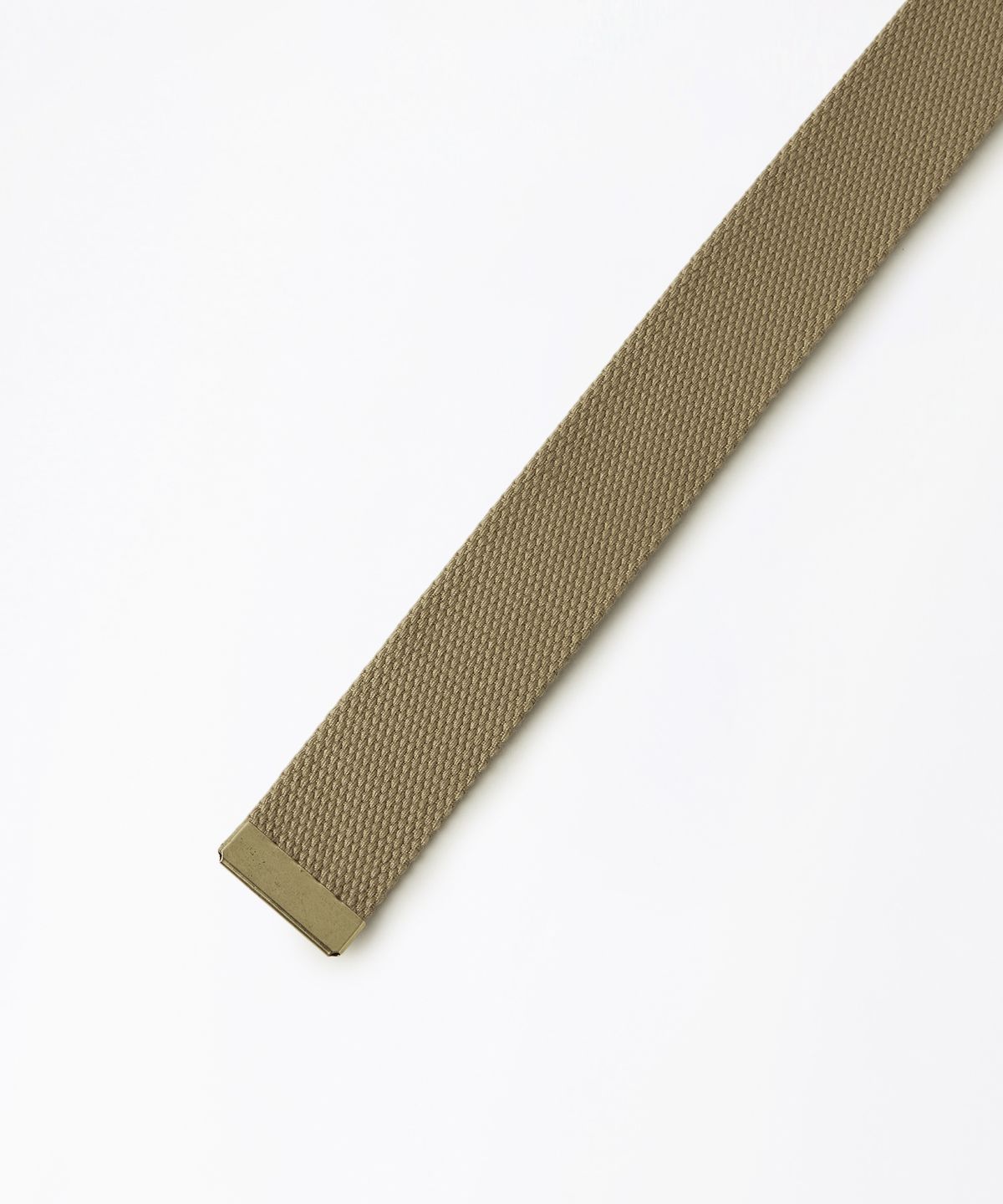 아웃스탠딩(OUTSTANDING) OSTD BRASS OFFICER BELT_KHAKI