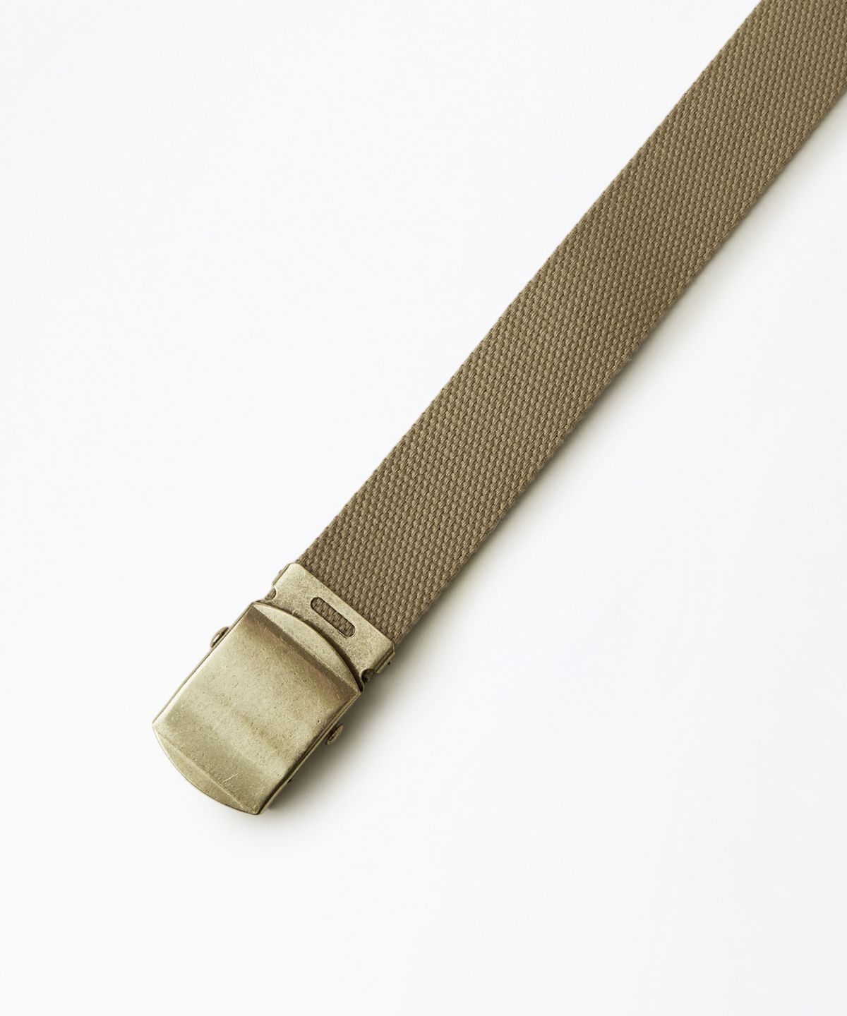아웃스탠딩(OUTSTANDING) OSTD BRASS OFFICER BELT_KHAKI