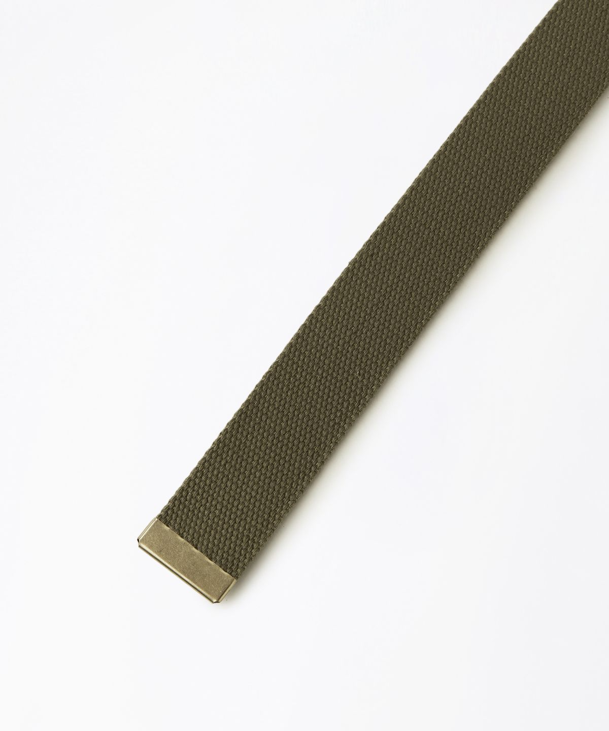 아웃스탠딩(OUTSTANDING) OSTD BRASS OFFICER BELT_OLIVE