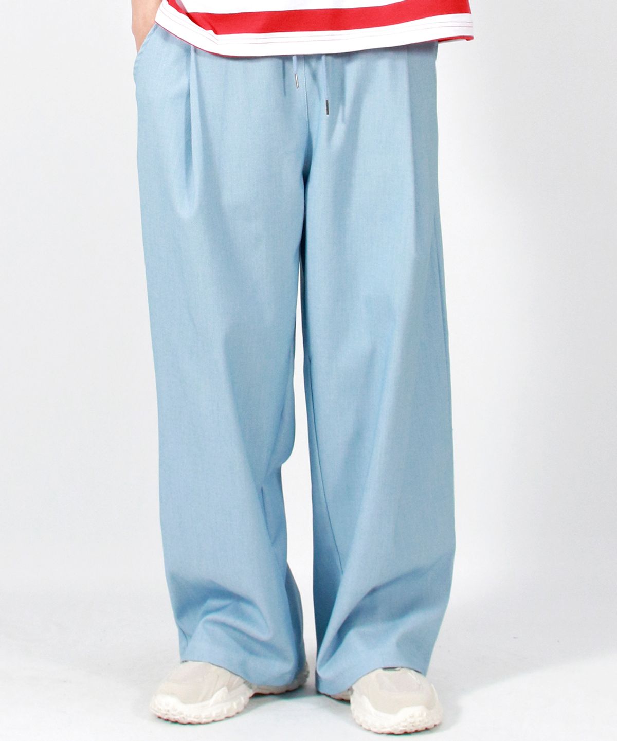 드마크(DEMARC) M VINTAGE DENIM WIDE PANTS LIGHT BLUE