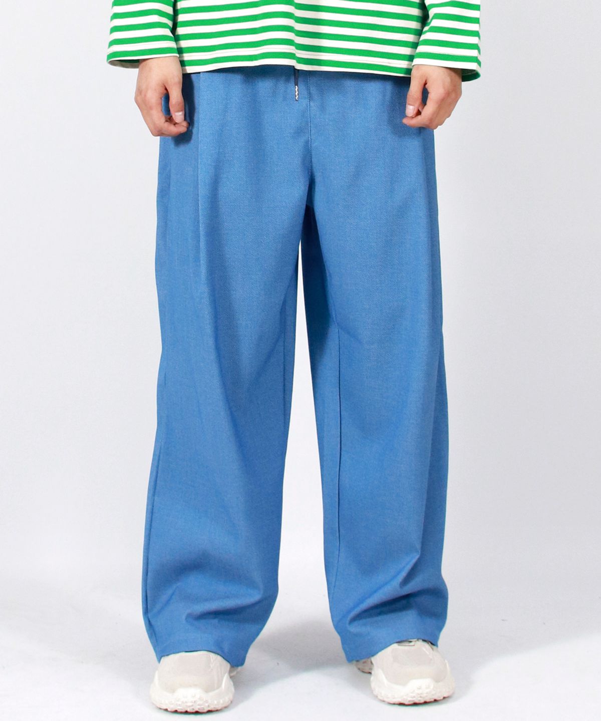 드마크(DEMARC) M VINTAGE DENIM WIDE PANTS BLUE