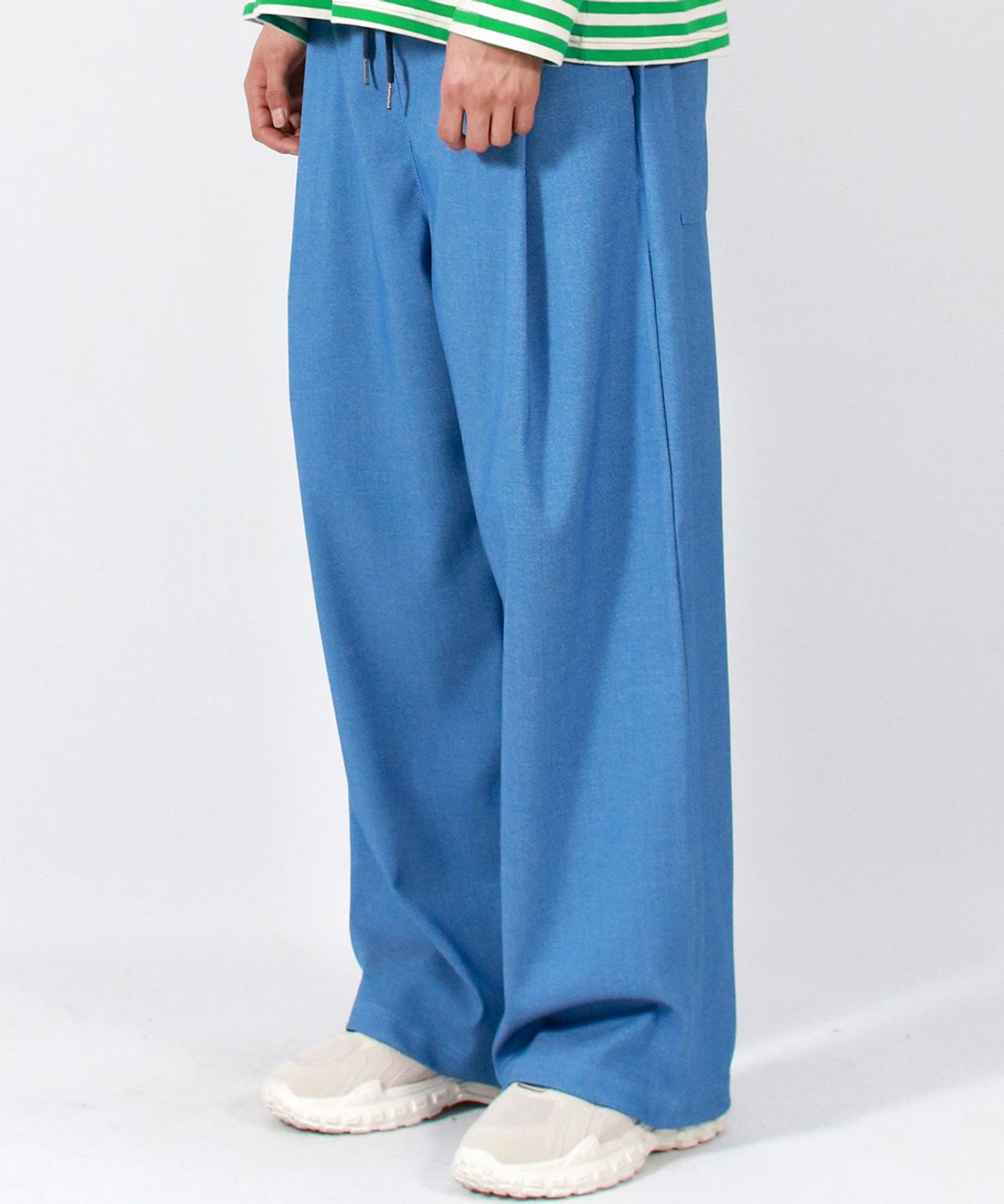드마크(DEMARC) M VINTAGE DENIM WIDE PANTS BLUE