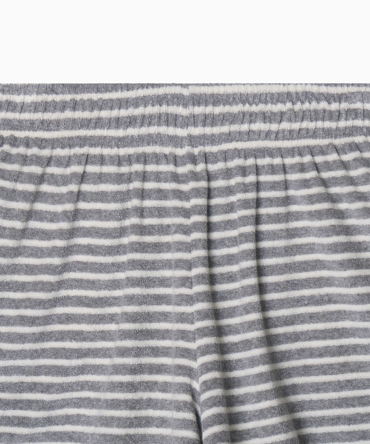 미나수(MENASOO) MNS Terry Short Pants_Gray Stripe