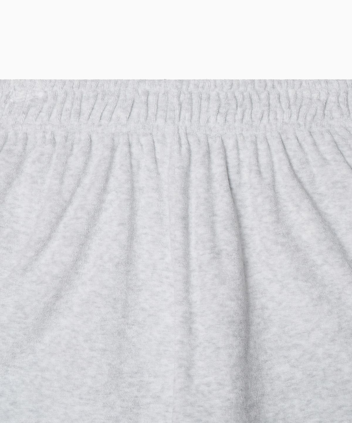 미나수(MENASOO) MNS Terry Short Pants_White Melange