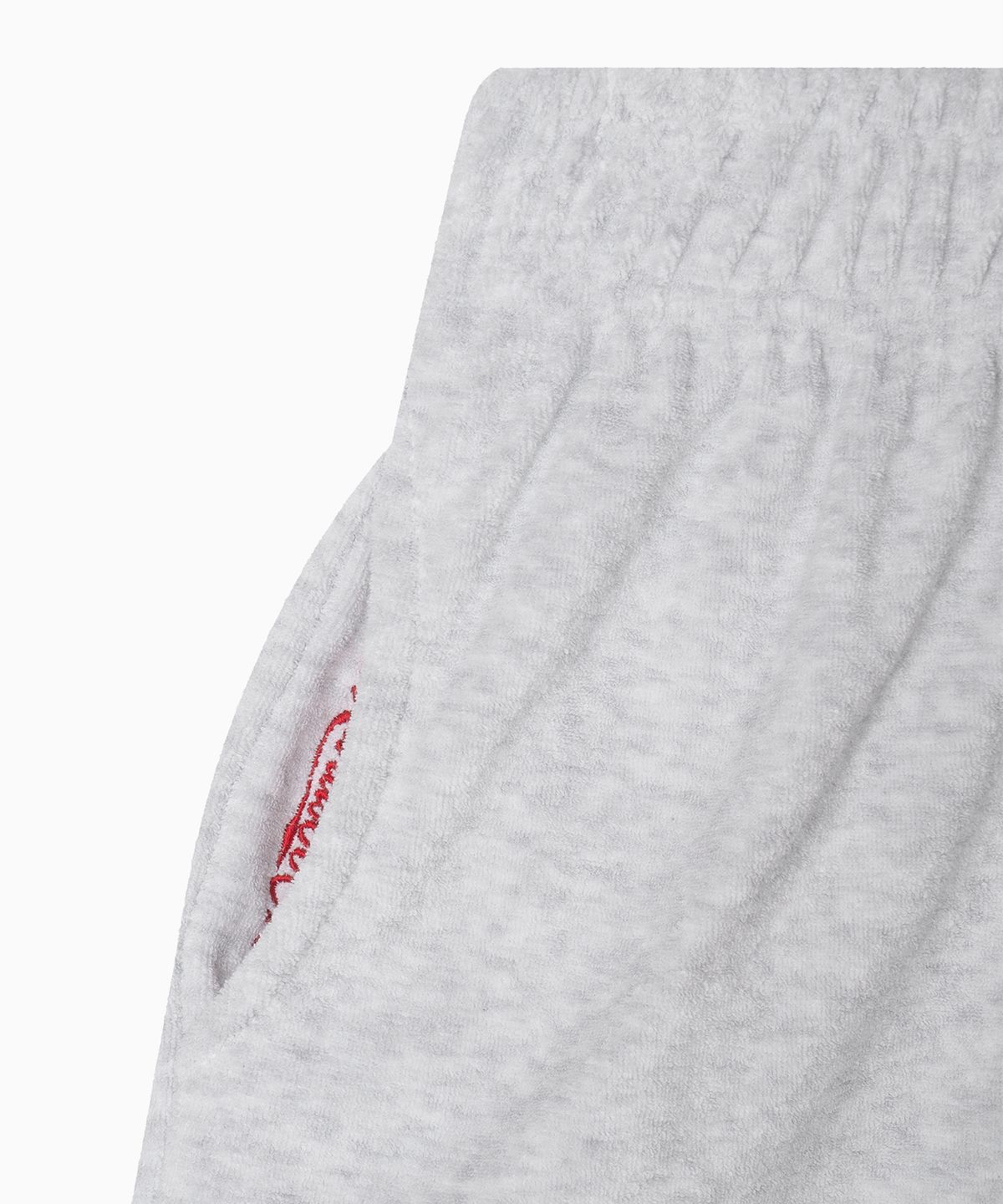 미나수(MENASOO) MNS Terry Short Pants_White Melange