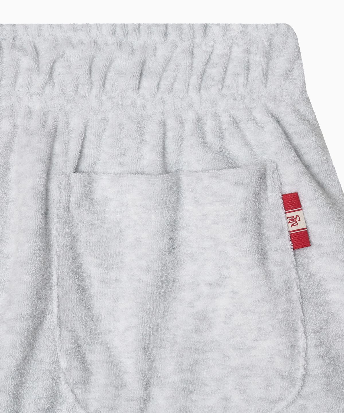 미나수(MENASOO) MNS Terry Short Pants_White Melange