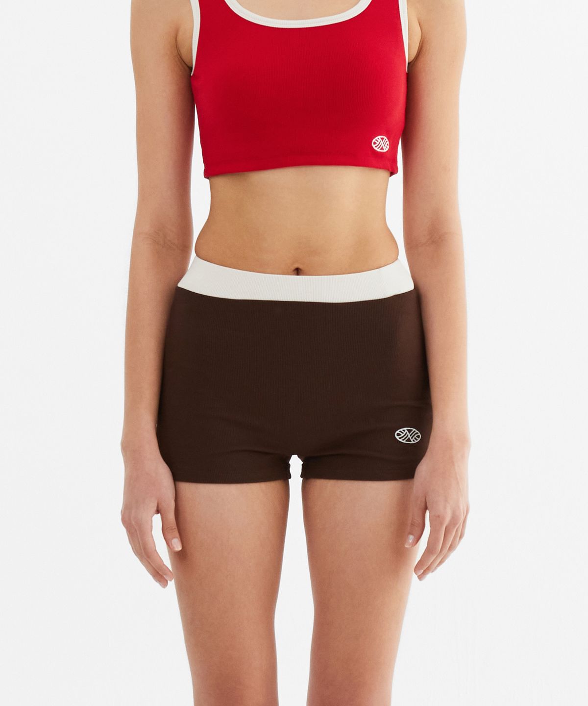 미나수(MENASOO) MNS Span Short Pants_Brown