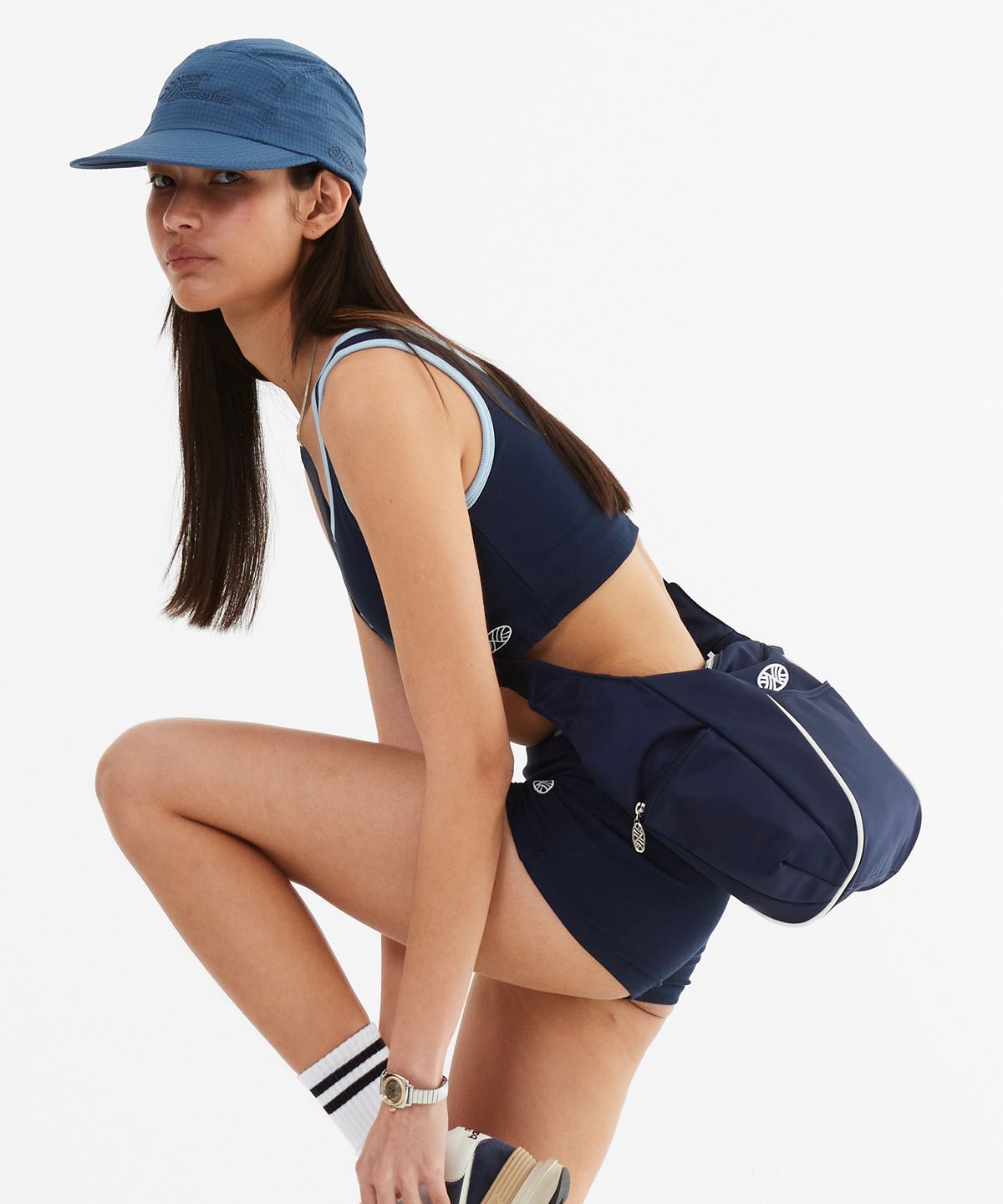 미나수(MENASOO) MNS Span Short Pants_Navy